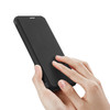 iPhone 11 DUX DUCIS Skin X Series PU + TPU Horizontal Flip Leather Case with Holder & Card Slots(Black)