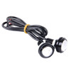 2 PCS 2x 3W  Waterproof Eagle Eye light  White LED Light for Vehicles, Cable Length: 60cm(Blue Light)