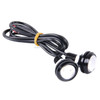 2 PCS 2x 3W 120LM Waterproof Eagle Eye light  White LED Light for Vehicles, Cable Length: 60cm(Red)