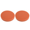 2 PCS Car Wax Sponge Round Shape Sponge High-density Waxing Sponge?Size:18.5 x 18.5cm