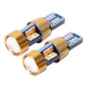 2 PCS T10 3W Error-Free Car Clearance Light with 19 SMD-3030 LED Lamp, DC 12V (Orange Light)