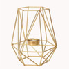 Creative Modern Minimalist Geometric Wrought Iron Gold Candle Holder Ornaments Home Decorations Romantic Candlelight Ornaments, Size:High Section