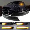 2 PCS D12V / 5W Car LED Dynamic Blinker Reversing Light Flowing Water Turn Signal Light for Ford