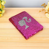 HX25L02 Creative Sequins Notebook Stationery Fashion Office Business Gift 78 Sheets Daily Memos Notepad(Little girl)