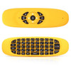 C120 2.4G Mini Keyboard Wireless Remote Mouse with 3-Gyro & 3-Gravity Sensor for PC / HTPC / IPTV / Smart TV and Android TV Box etc(Yellow)