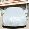 PVC Anti-Dust Sunproof Sedan Car Cover with Warning Strips, Fits Cars up to 5.1m(199 inch) in Length