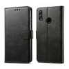 For Huawei P30 Lite GUSSIM Business Style Horizontal Flip Leather Case with Holder & Card Slots & Wallet(Black)