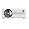 Q2 4 inch LCD Color Screen 60~90 Lumens 800x480P Smart Projector, Support HDMIx2, USB, AV, SD Card, VGA, Audio Out(White)