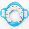 Children Soft Potty Training Seat Splash Guard Washable Toilet Training Potty Cushion(Blue)