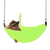 W4032 Hanging Swing Bed Banana Type Bed Small Nest Moon Bed for Small Animal(Green)