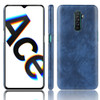 For Oppo Realme X2 Pro / Reno Ace Shockproof Litchi Texture PC + PU Case(Blue)