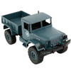 WPL B-1 DIY Assembly 1:16 Mini 4WD RC Military Truck Control Car Toy(Blue)