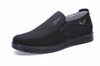 Low-cut Business Casual Soft Soles Flat Shoes for Men, Shoe Size:42(Black)