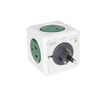 PowerCube 10A Universal Wall Adapter Power Socket with 5 US / AU Sockets for Home Office, AU Plug, Random Color Delivery