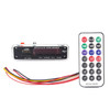 Car Color Screen 12V Audio MP3 Player Decoder Board FM Radio SD Card USB, with Bluetooth Function & Remote Control