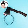 Halloween Costume Party Whole Horror Wear Head Props Axe Hair Hoop Game Show Supplies