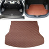 Car Trunk Mat Rear Box Lingge Mat for Nissan X-Trail 2014 (Light Brown)