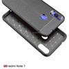 Litchi Texture TPU Shockproof Case for Xiamo Redmi Note 7 / Redmi Note 7 Pro(Black)