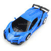 1023 4 Channels Remotely Deformed Car Toy Car(Blue)
