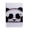Panda Pattern Horizontal Flip Leather Case for Amazon Kindle Paperwhite 4 (2018) / 3 / 2 / 1, with Holder & Card Slot & Wallet