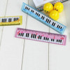 5 PCS Cartoon Piano Note Ruler Bookmarks Student Gift, Random Color, Length:15cm