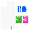 For iPhone 11 Pro 9H 2.5D Half - Screen Transparent Mobile Phone Tempered Glass Film Back Film