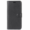 For Sony Xperia XA2 Litchi Texture Horizontal Flip Leather Case with Wallet & Holder & Card Slots(Black)