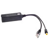 Power Over Ethernet Splitter 48V Input and 12V Output 48V PoE Splitter Adapter, Let 12V DC IP Camera Become POE Camera