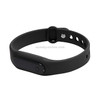 Delicate Sports Watches Rubber LED Women Mens Date Sports Bracelet Digital Wrist Watch(Black)