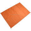 Outdoor Portable Waterproof Picnic Camping Mats Beach Blanket Mattress Mat 150cm*140cm(Orange)