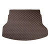 Car Trunk Mat Rear Box Lingge Mat for Nissan X-Trail 2014 (Dark Brown)