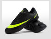 Breathable Non-slip Soccer Shoes Indoor and Outdoor Training Football Shoes for Children & Adult, Shoe Size:40(Black)