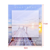 15 PCS Scenery Tour Memo Pad Paper Post Notes Sticky Notes Notepad Stationery( Sunset afterglow)