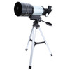 F36050 Portable Professional High Definition High Times Espace Astronomical Telescope Spotting Scope with Aluminum Alloy Tripod(Silver)