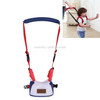 Children Basket Type Back Pull Pattern Harnesses Leashes Toddler Safety Adjustable Harness Baby Walking Assistant(Dark Blue)