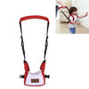 Children Basket Type Back Pull Pattern Harnesses Leashes Toddler Safety Adjustable Harness Baby Walking Assistant(Wine Red)