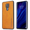For Huawei Mate 20 X 5G Diaobaolee Shockproof PU + TPU Protective Case(Yellow)