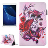 For Galaxy Tab A 10.1 (2016) / T580 Lovely Cartoon Butterfly Owl Pattern Horizontal Flip Leather Case with Holder & Card Slots & Pen Slot