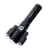 KS-738 USB Charging Waterproof T6+XPE Zoomable LED Flashlight with 4-Modes