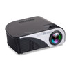 RD-805B 960*640 1200 Lumens Portable Mini LED Projector Home Theater with Remote Controller, Support USB + VGA + HDMI + AV + TV(Black)