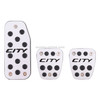 3 PCS Automatic Transmission Car Pedals Pads for Honda City