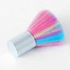 Colorful Soft Nail Cleaning Brush Acrylic UV Gel Powder Dust Remover Tool