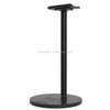 New Bee 2 in 1 ABS + Aluminium Alloy + TPU Material Headphone Holder / Headset Stand & QI Standard Wireless Charging Transmitter(Black)