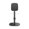 Baseus Portable Adjustable Aluminium Alloy Desktop Holder Bracket, Telescopic Version(Black)