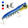 Shrimp Mouth Type Water Surface Popper Lure Hit Water Waves Climb Fishing Bait, Random Color Delivery