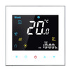 BHT-3001 16A Load Electronic Heating Type LCD Digital Heating Room Thermostat with Sensor, Display Clock / Temperature / Time / Week / Heat etc.(White)