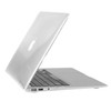 ENKAY for Macbook Air 13.3 inch (US Version) / A1369 / A1466 Hat-Prince 3 in 1 Crystal Hard Shell Plastic Protective Case with Keyboard Guard & Port Dust Plug(White)