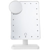 Portable Led Touch Sensor Mirror With Lamp Desktop Fill Light(White)