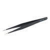 JIAFA JF-603 Straight Tip Tweezers (Black)