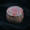 Mini Gift Jewelry Tin Box Cookie Candy Tea Storage Round Drum Tinplate Box Drawer Organizer(Style F)